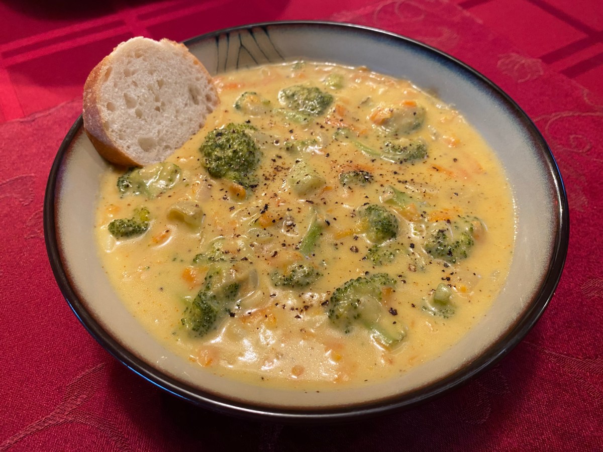 Subversive Broccoli and Cheddar&nbsp;Soup