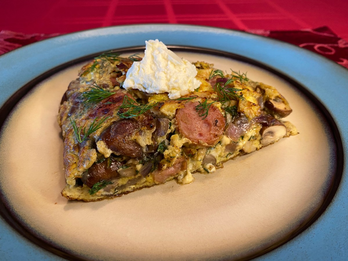 Hot Ricotta & Sausage&nbsp;Omelette